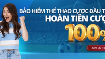 8XBET bảo hiểm cực sốc lên tới 100% tiền cược